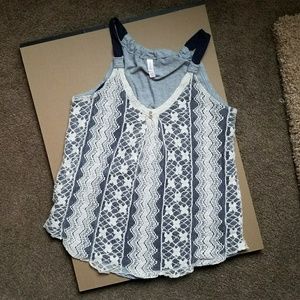 Exhilaration lace shirt